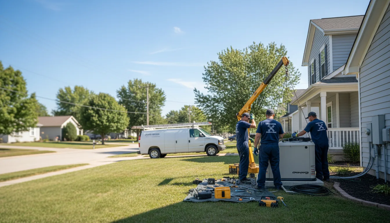 Generator Installation in Dry Prong, LA near me
